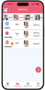 Pill Reminder; Med Reminder; Pill-Time-for-Family; The best pill reminder app with multiple family members;